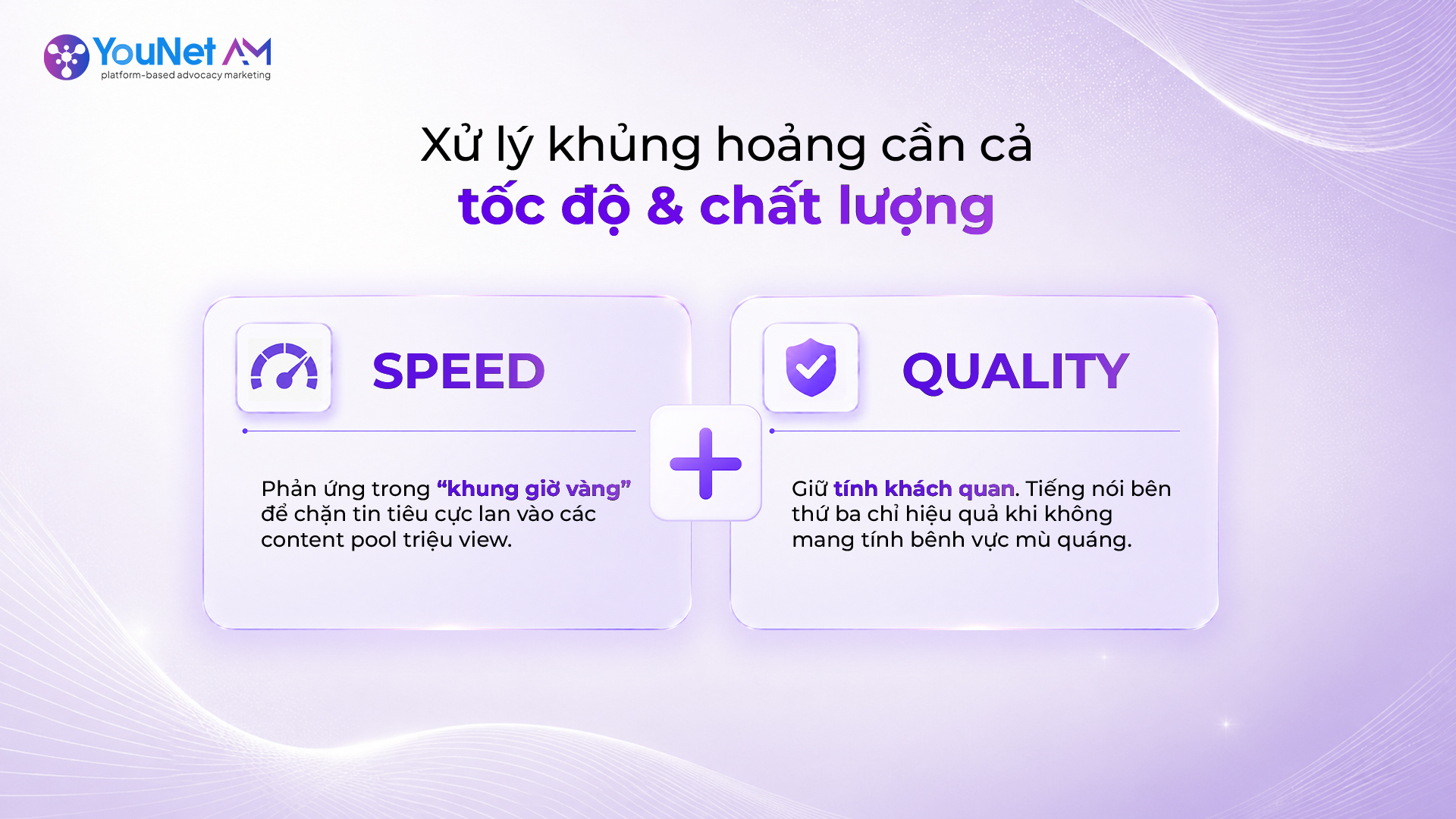 tốc độ kèm chất lượng