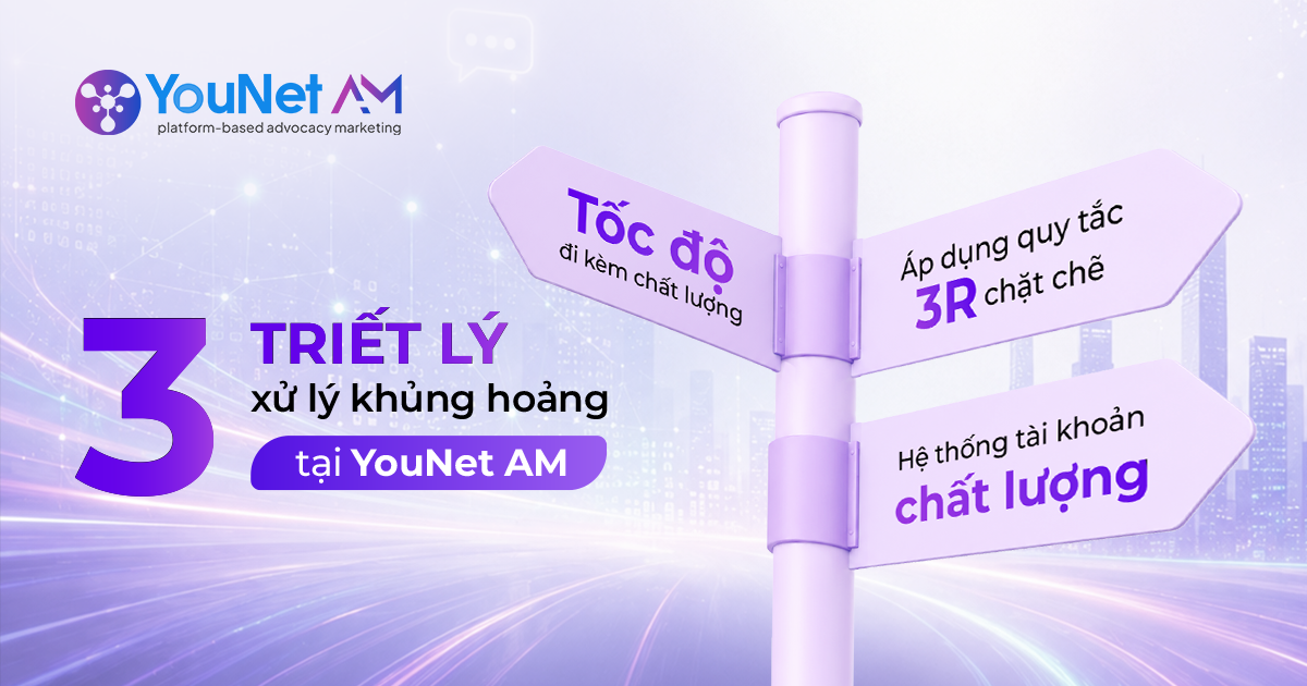 Triết lý xử lý khủng hoảng tại YouNetAM