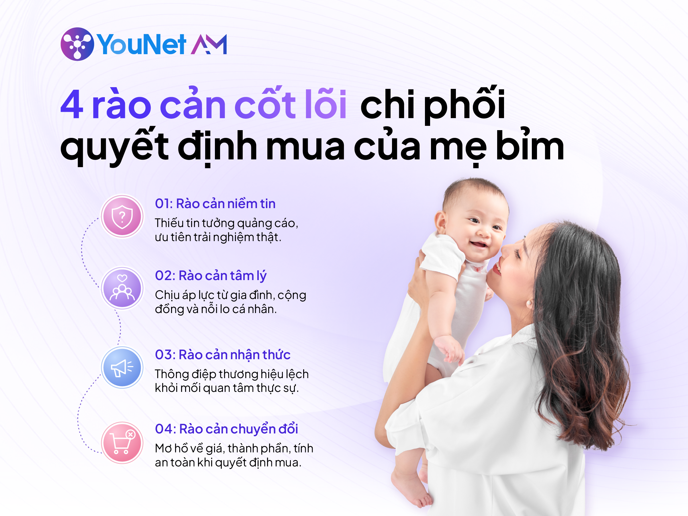 04 nhóm rào cản đang trực tiếp chi phối quyết định mua của mẹ bỉm trong ngành Baby Care